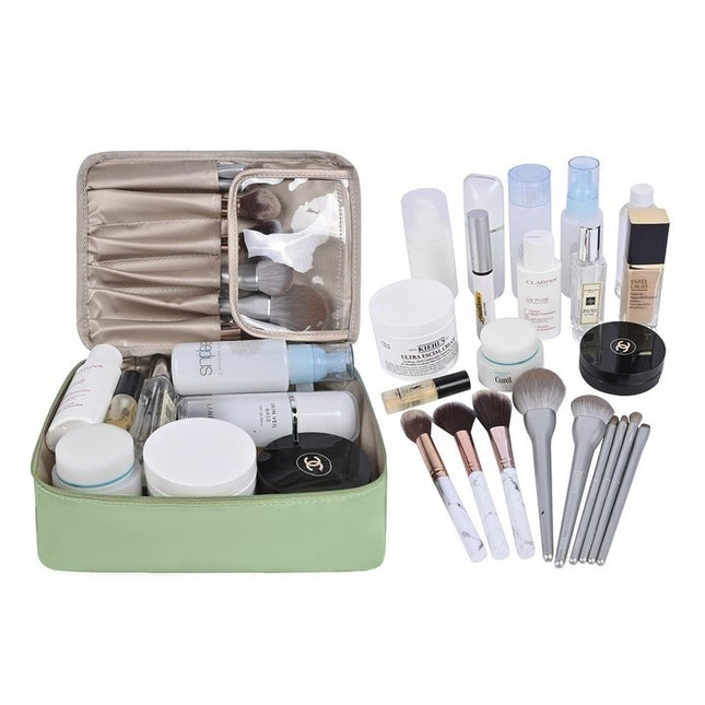 Geanta de Calatorie, pentru Cosmetice si Articole de Toaleta, Material Impermeabil, 1, Portfard Interior Detasabil