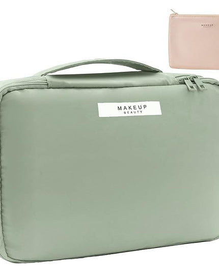 Geanta de Calatorie, pentru Cosmetice si Articole de Toaleta, Material Impermeabil, 1, Portfard Interior Detasabil