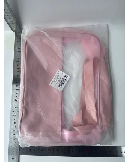 Geanta cosmetice pentru voiaj sau organizare, material PVC/textil, impermeabila, portabila