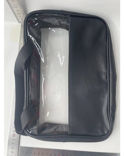 Geanta cosmetice pentru voiaj sau organizare, material PVC/textil, impermeabila, portabila