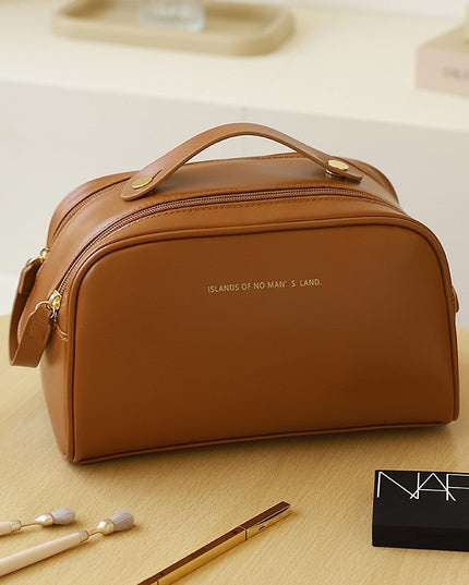 Geanta cosmetice pentru femei material poliuretan,Impermeabila