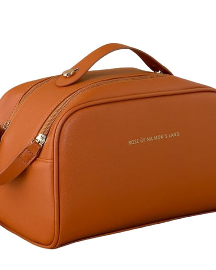 Geanta cosmetice pentru femei material poliuretan,Impermeabila