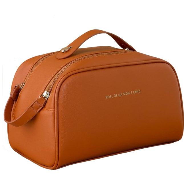 Geanta cosmetice pentru femei material poliuretan,Impermeabila