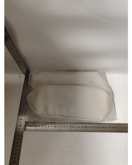 Geanta de Calatorie Pentru Cosmetice, Portabila, Impermeabila, din Piele Ecologica, Compartimente Multiple, cu Fermoar