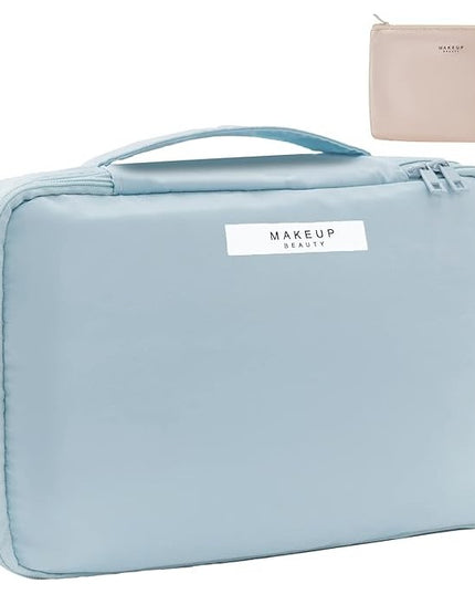 Geanta de Calatorie, pentru Cosmetice si Articole de Toaleta, Material Impermeabil, 1, Portfard Interior Detasabil