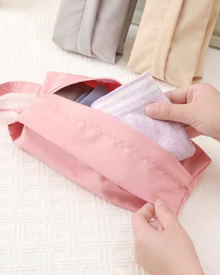 Geanta de Depozitare, Pentru Haine Mici, Lenjerie, Sosete, Cosmetice, Impermeabila, cu Maner