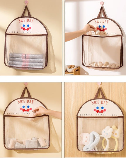 Geanta de Depozitare, Tip Saculet, de Agatat, Multifunctionala, din Plasa,