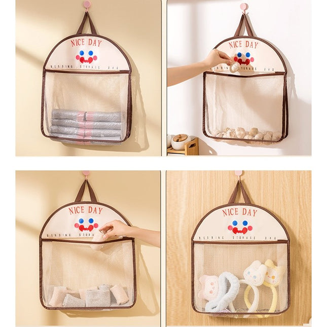 Geanta de Depozitare, Tip Saculet, de Agatat, Multifunctionala, din Plasa,