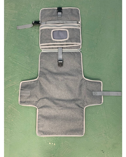 Geanta Multifunctionala, Tip Aleza de Schimbat Scutece, Impermeabila, din Panza Oxford, cu Buzunare, Usor de Agatat