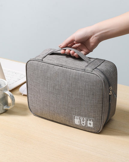 Geanta Organizatoare Pentru Cabluri si Accesorii, Portabila, Impermeabila