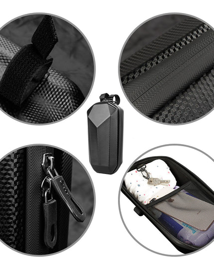 Geanta pentru Trotineta Electrica, Hard Shell de 4 L, Geanta Frontala pentru Bicicleta, Impermiabila Rigida pentru Bicicleta