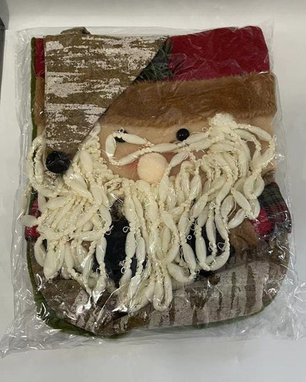 Geanta pentru Cadouri de Craciun, Model Mos Craciun, Decoratiune Sarbatori,