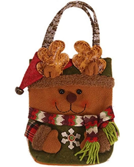 Geanta pentru Cadouri de Craciun, Model Ren, Decoratiune Sarbatori