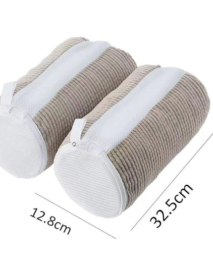 Geanta pentru Spalare Incaltaminte, pentru Masina de Spalat, cu Fibre Pufoase in Interior, cu Fermoar, Curatare 360 de Grade