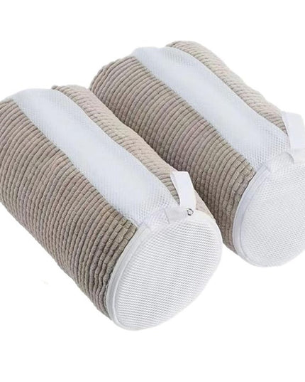 Geanta pentru Spalare Incaltaminte, pentru Masina de Spalat, cu Fibre Pufoase in Interior, cu Fermoar, Curatare 360 de Grade