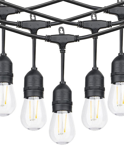 Ghirlanda Luminoasa, cu Transformator,10 LED-uri Model Bulb, Interconectabila, IP44