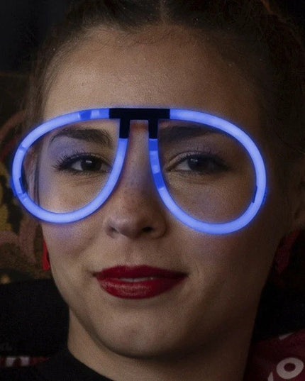 Ochelari Decorativi, din Plastic, Fluorescenti, Accesoriu Petrecere