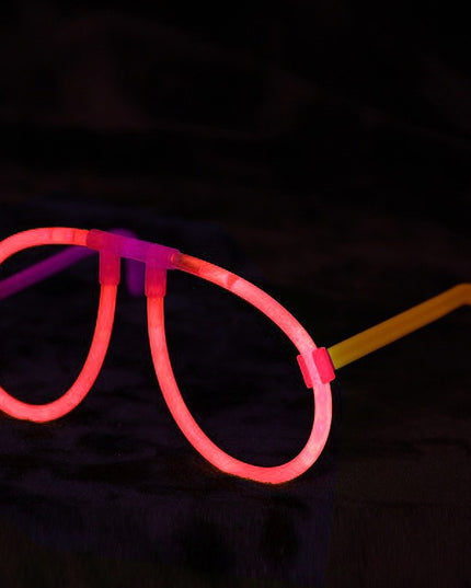 Ochelari Decorativi, din Plastic, Fluorescenti, Accesoriu Petrecere