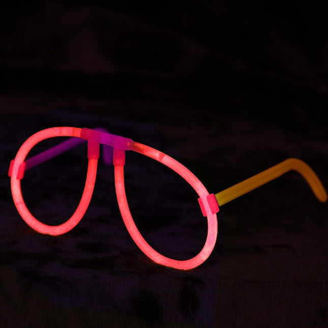 Ochelari Decorativi, din Plastic, Fluorescenti, Accesoriu Petrecere