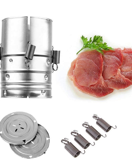 Presa din inox pentru preparat sunca presata, cu capac, dimensiune reglabila in 3 trepte