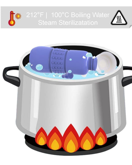 Bideu Portabil pentru Igiena Intima, pentru Postpartum/ Postoperator, 450 mL, cu Capac si Husa Galbena,Culoare Recipient