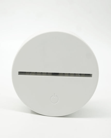 Lampa LED decorativa, 3D, Happy Birthday, cu USB si baterii, inaltime, din material acril, lumina multicolora si telecomanda inclusa