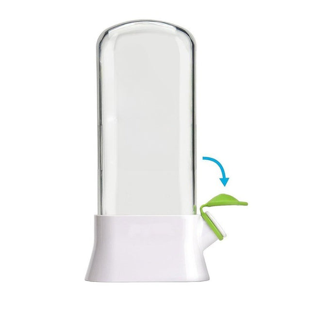 Recipient de Pastrare a Ierburilor cu Capac de Umplere cu Apa, Proaspat, Curat, Fara BPA, Practic, Durabil