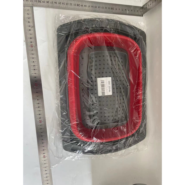 Cos de Scurgere Retractabil pentru Chiuveta, cu Filtru, pentru Fructe si Legume, de Uz Casnic,Design Extensibil pana la , cu Manere de Prindere