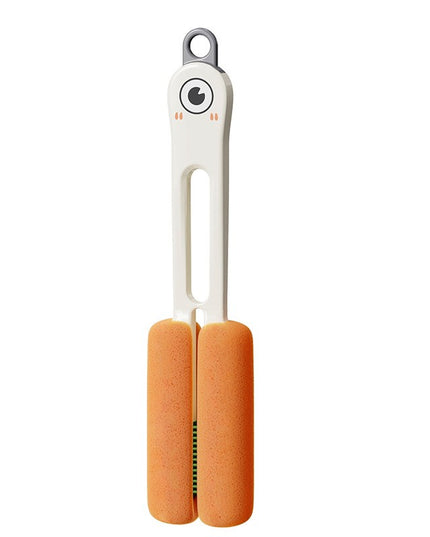 Perie de Curatat Pahare, Cani, Sticle, cu Maner Lung si Burete, Accesorii pentru Spalarea Paielor si Capacelor, usor de Agatat, 27.5x11.4x6cm
