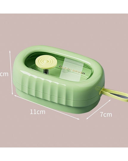 Perie de Spalat Haine, cu Dispenser pentru Detergent, 4 Perii de Curatare, din ABS + PS