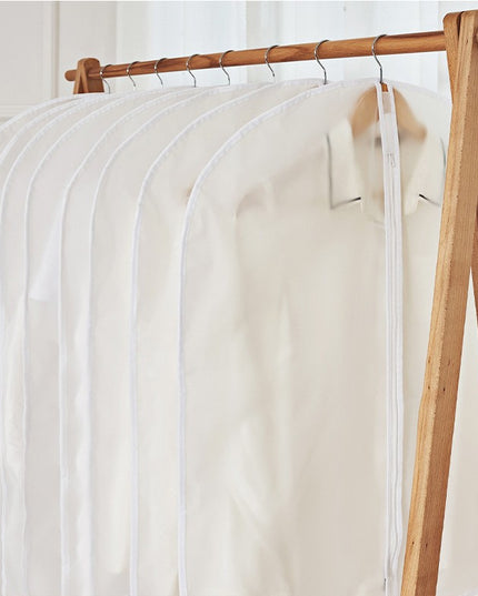 5 Huse de Depozitare cu Fermoar, pentru Haine, de Protectie, pentru Voiaj, Netesut, Rezistent la Praf