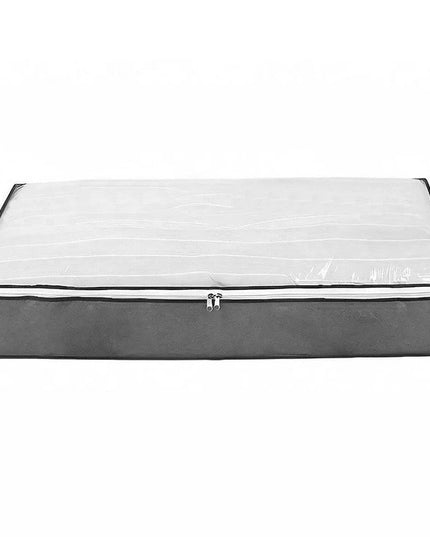 Husa de Depozitare, Intrebuintare Multipla, Pliabila, cu Fermoar Bidirectional si Fereastra Deasupra Transparenta, Manere Laterale, Lavabila