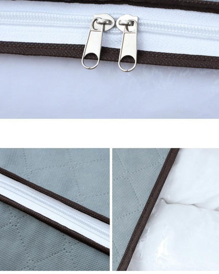 Husa de Depozitare, Intrebuintare Multipla, Pliabila, cu Fermoar Bidirectional si Fereastra Laterala Transparenta, Lavabila