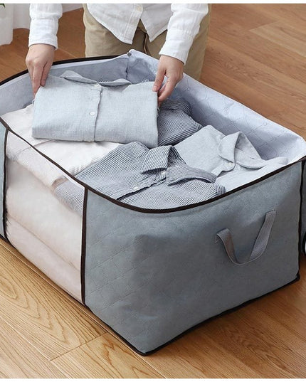 Husa de Depozitare, Intrebuintare Multipla, Pliabila, cu Fermoar Bidirectional si Fereastra Laterala Transparenta, Lavabila