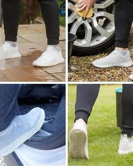 Husa Incaltaminte, Impermeabila, Antiderapanta, din Latex,Marime L 41-