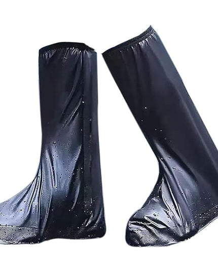 Protectie Incaltaminte pentru Ploaie si Noroi, Impermeabila, Talpa Antiderapanta, cu Fermoar si Capsa, Inaltime , Marime S 34-35