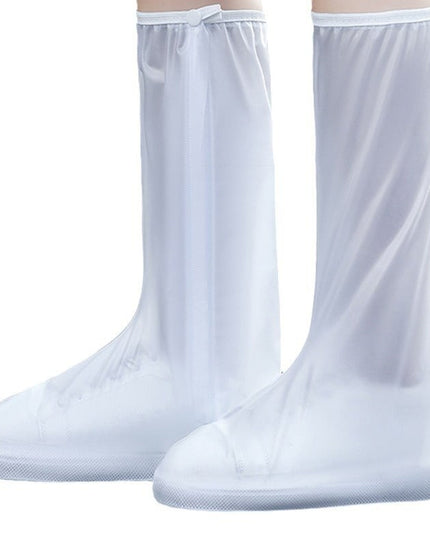 Protectie Incaltaminte pentru Ploaie si Noroi, Impermeabila, Talpa Antiderapanta, cu Fermoar si Capsa, Inaltime , Marime XXL 42-43