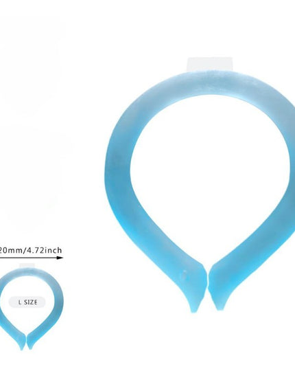 Dispozitiv De Racorire Tip Guler, Pentru Scaderea Temperaturii Corpului, Cu Racire Rapida, Reutilizabil, Non-Toxic, TPU, Diametru de