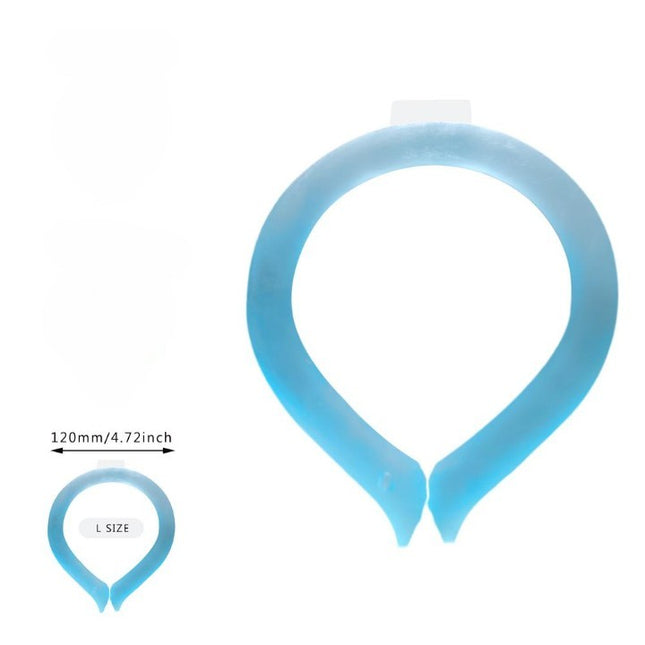 Dispozitiv De Racorire Tip Guler, Pentru Scaderea Temperaturii Corpului, Cu Racire Rapida, Reutilizabil, Non-Toxic, TPU, Diametru de