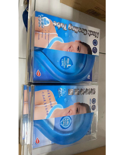 Dispozitiv De Racorire Tip Guler, Pentru Scaderea Temperaturii Corpului, Cu Racire Rapida, Reutilizabil, Non-Toxic, TPU, Diametru de