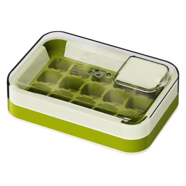 Gheata, 15 Cuburi, Cu Sistem de Presare Spate, Capac de Umplere și Evacuare, 1 L