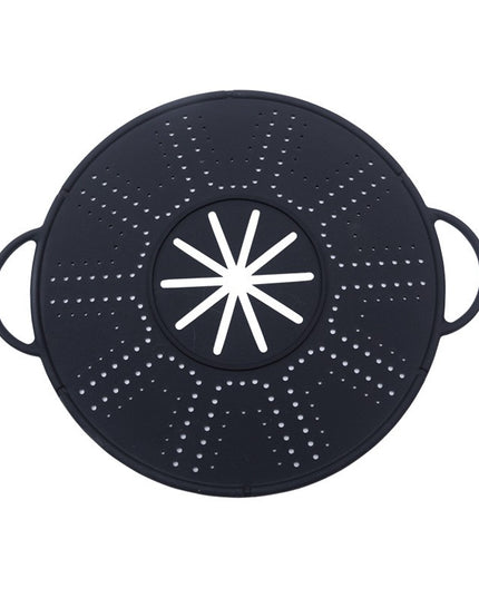 Capac Sita pentru Tigaie,Capac din Silicon pentru Scuregere, Rezistent la Remperaturi ridicate, Anti-Stropire, Deflector de Ulei