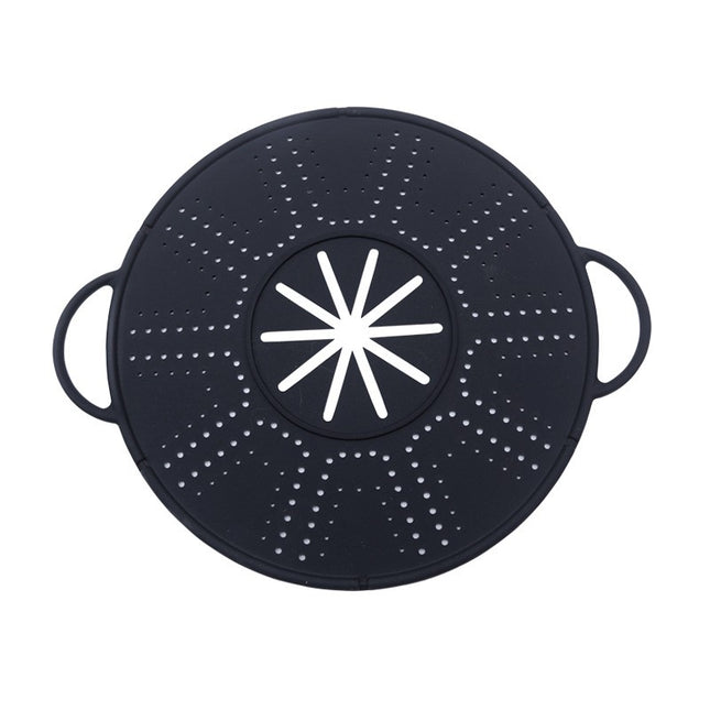 Capac Sita pentru Tigaie,Capac din Silicon pentru Scuregere, Rezistent la Remperaturi ridicate, Anti-Stropire, Deflector de Ulei