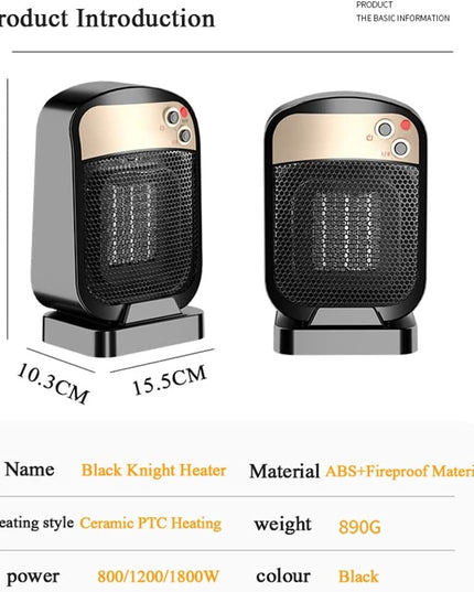 Radiator electric vertical mic incalzitor cu 3 trepte de putere , 1800w