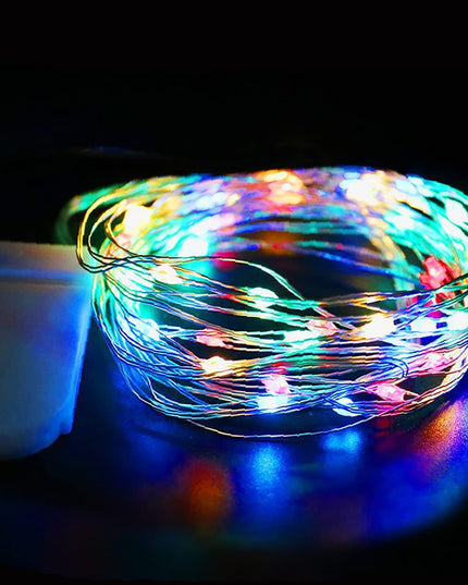 Instalatie Craciun, 1 metru, 10 LED-uri