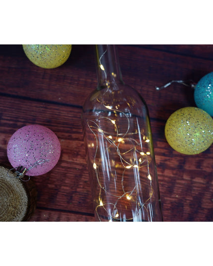 Instalatie de Craciun, Liniara,Baterii, 20 LED-uri