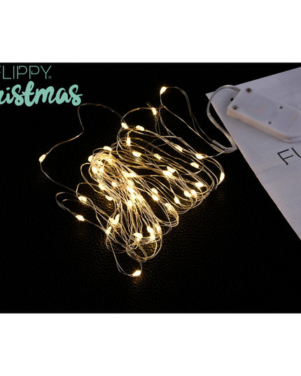 Instalatie de Craciun, Liniara,Baterii, 20 LED-uri