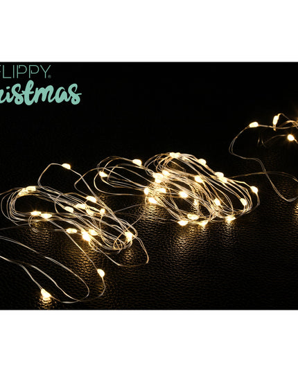 Instalatie de Craciun, Liniara,Baterii, 20 LED-uri