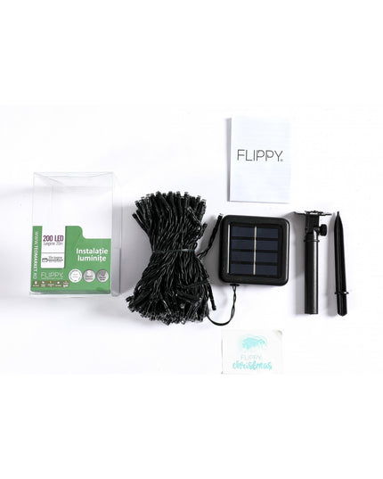 Instalatie Craciun, 20 metri, 200 de LED-uri