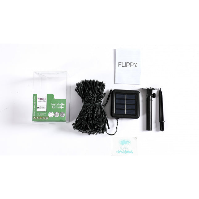 Instalatie Craciun, 20 metri, 200 de LED-uri